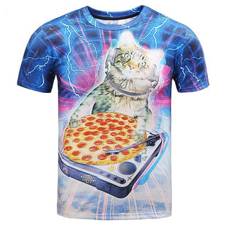 Cat Like Pizza T-Shirt