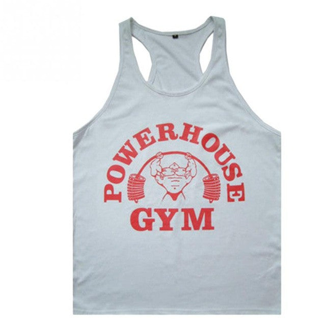 POWER HOUSE GYM Tank Tops