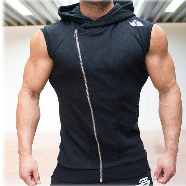 Tank Top Sporting Hoodies for Men