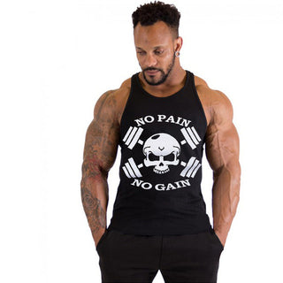 NO PAIN NO GAIN Fitness Tank Top
