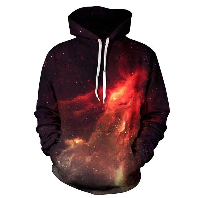 Red Nebula Hoodie